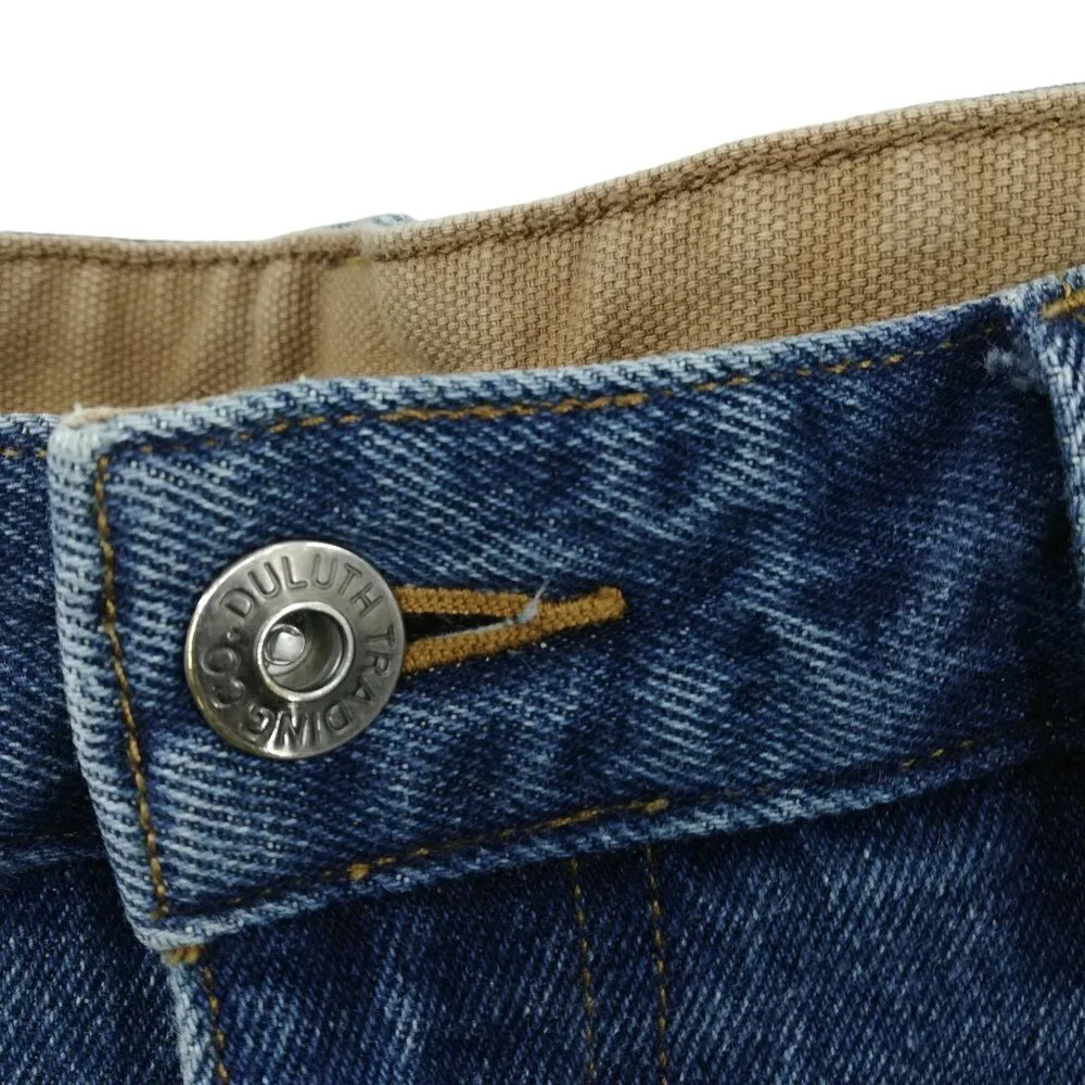 Duluth Trading Company Relaxed Fit Jeans Size 36 x 34 Mens Medium Wash Classic